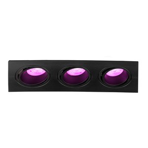 Lightexpert Smart LED inbouwspot Triple - Dimbaar - RGBWW - 215mm Smart LED inbouwspot Triple - Dimbaar - RGBWW - 215mm