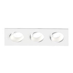 Lightexpert Dimbare LED inbouwspot Triple - 5W - 4000K - 215mm Dimbare LED inbouwspot Triple - 5W - 4000K - 215mm