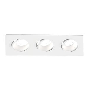 Lightexpert Dimbare LED inbouwspot Triple - 5W - 6500K - 215mm Dimbare LED inbouwspot Triple - 5W - 6500K - 215mm