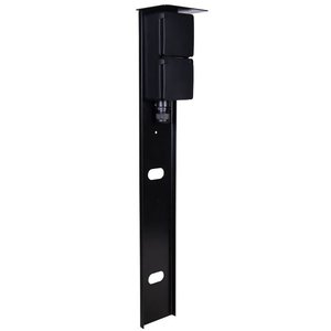Niko Buitenstopcontact - Niko Schakelmateriaal - 2 Stopcontacten - 1 Wartel - IP55 - 57cm Buitenstopcontact - Niko Schakelmateriaal - 2 Stopcontacten - 1 Wartel - IP55 - 57cm