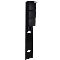 Buitenstopcontact - Niko Schakelmateriaal - 3 Stopcontacten - 2 Wartels - IP55 - 57cm Niko Buitenstopcontact - Niko Schakelmateriaal - 3 Stopcontacten - 2 Wartels - IP55 - 57cm