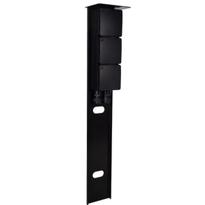 Niko Buitenstopcontact - Niko Schakelmateriaal - 3 Stopcontacten - 2 Wartels - IP55 - 57cm Buitenstopcontact - Niko Schakelmateriaal - 3 Stopcontacten - 2 Wartels - IP55 - 57cm
