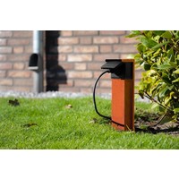 Buitenstopcontact - Niko Schakelmateriaal - 1 Stopcontact - 1 Wartel - IP55 - 65cm Niko Buitenstopcontact - Niko Schakelmateriaal - 1 Stopcontact - 1 Wartel - IP55 - 65cm
