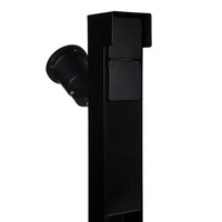 Niko Buitenstopcontact met Niko Schakelmateriaal - 1 Spot - 2 Stopcontacten - 2 Wartels - IP55 - 65cm