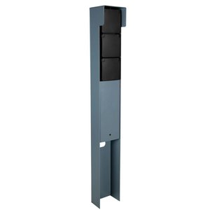 Niko Buitenstopcontact Pro+ Niko Schakelmateriaal - 3 Stopcontacten - 2 Wartels - IP55 - 65cm Buitenstopcontact Pro+ Niko Schakelmateriaal - 3 Stopcontacten - 2 Wartels - IP55 - 65cm