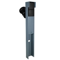 Niko Buitenstopcontact met Niko Schakelmateriaal - 1 Spot - 2 Stopcontacten - 2 Wartels - IP55 - 65cm