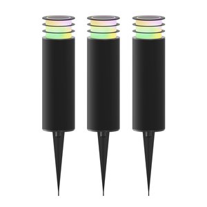 Calex Calex Smart WiFi Staande Buitenlampen - RGB - IP44 - Plug & Play - Padverlichting Calex Smart WiFi Staande Buitenlampen - RGB - IP44 - Plug & Play - Padverlichting