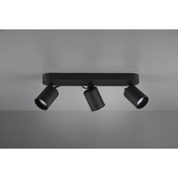 LED Plafondspot Pago Trio - Kantelbaar - GU10 fitting - Zwart Trio Lighting LED Plafondspot Pago Trio - Kantelbaar - GU10 fitting - Zwart