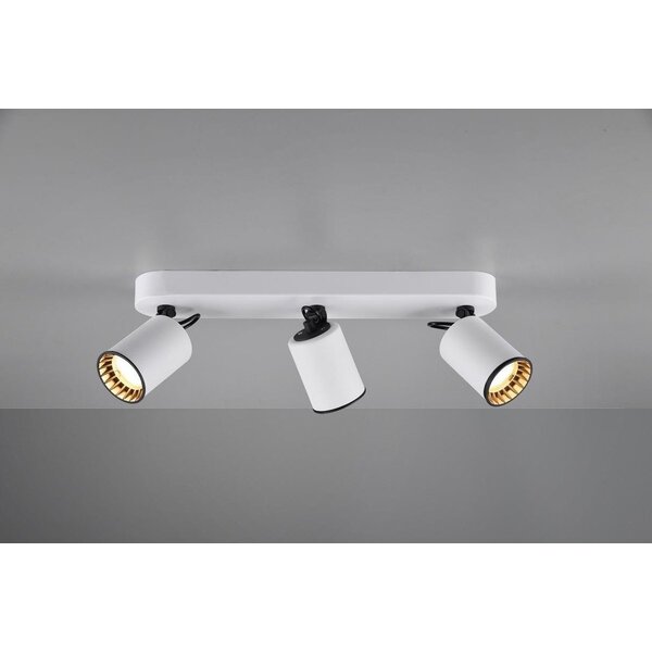 Trio Lighting LED Plafondspot Pago Trio - Kantelbaar - GU10 fitting - Wit