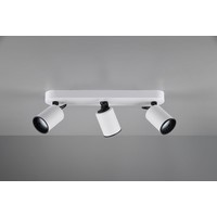 Trio Lighting LED Plafondspot Pago Trio - Kantelbaar - GU10 fitting - Wit