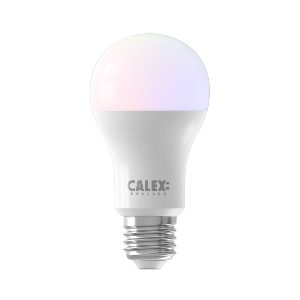 Calex Calex Smart RGB+CCT E27 LED Lamp Dimbaar - Bluetooth Mesh - 9.4W