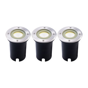Ledvion 3x LED Grondspot - IP67 - 5W - 4000K - 1 Meter Kabel 3x LED Grondspot - IP67 - 5W - 4000K - 1 Meter Kabel