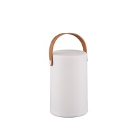 LED Oplaadbare Tafellamp Buiten met USB poort - 20,5 cm - 1W - IP44 - Aruba - Wit Trio Lighting LED Oplaadbare Tafellamp Buiten met USB poort - 20,5 cm - 1W - IP44 - Aruba - Wit