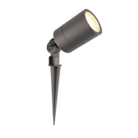 Ledvion LED Prikspot - IP65 - 3W - 2700K - 2 Meter Kabel met Stekker - Antraciet