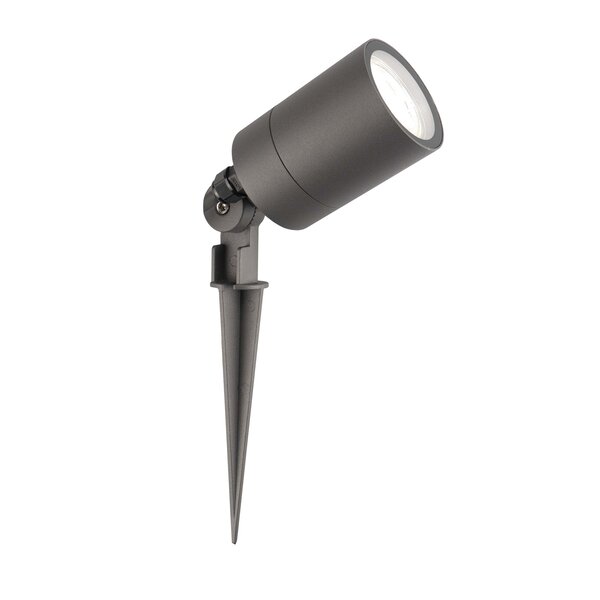 Ledvion LED Prikspot - IP65 - 3W - 6500K - 2 Meter Kabel met Stekker - Antraciet