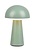 LED Oplaadbare Tafellamp Buiten met USB poort - 21,5 cm - 3000K - 2W - IP44 - Lennon - Groen