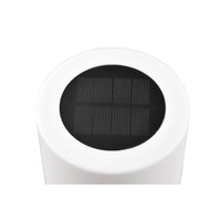 Trio Lighting LED Oplaadbare Tafellamp Solar Buiten met USB poort - 20,5 cm - 3000K - 0,1W - IP44 - Silva - Wit