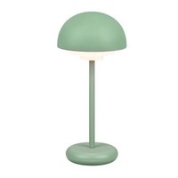 LED Oplaadbare Tafellamp Buiten met USB poort - 3000K - 2W - IP44 - Elliot - Groen Trio Lighting LED Oplaadbare Tafellamp Buiten met USB poort - 3000K - 2W - IP44 - Elliot - Groen