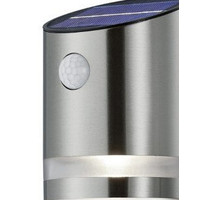 Trio Lighting Solar Buitenlamp met Sensor - IP44 - RVS - 3000K