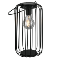 Solar Tafellamp Buiten met Schemeringssensor - 38,5 cm - IP44 - Cotoca - Mat Zwart Trio Lighting Solar Tafellamp Buiten met Schemeringssensor - 38,5 cm - IP44 - Cotoca - Mat Zwart