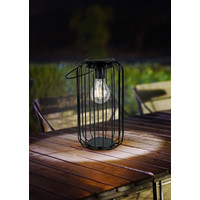 Solar Tafellamp Buiten met Schemeringssensor - 38,5 cm - IP44 - Cotoca - Mat Zwart Trio Lighting Solar Tafellamp Buiten met Schemeringssensor - 38,5 cm - IP44 - Cotoca - Mat Zwart