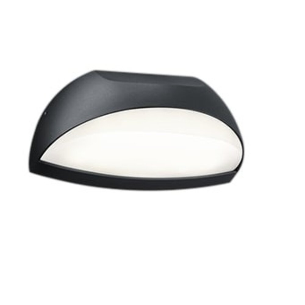 Trio Lighting LED Huisnummer Verlichting - 3000K - 5W - IP54 - Muga - Antraciet