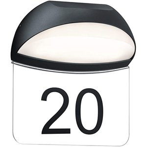 Trio Lighting LED Huisnummer Verlichting - 3000K - 5W - IP54 LED Huisnummer Verlichting - 3000K - 5W - IP54