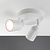 LED Plafondspot Wit - Kantelbaar - Dimbaar - GU10 fitting - Opbouw