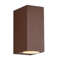 LED Wandlamp - Tweezijdig - GU10 Fitting - IP44 - Cube