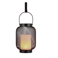 LED Solar Tafellamp Buiten met Schemeringssensor - 0,02W - IP44 - Sonora - Zwart Trio Lighting LED Solar Tafellamp Buiten met Schemeringssensor - 0,02W - IP44 - Sonora - Zwart