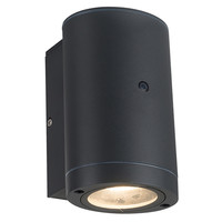 LED's Light LED Buitenlamp met Schemersensor - Antraciet - GU10 Fitting - IP44