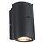 LED Buitenlamp met Schemersensor - Antraciet - GU10 Fitting - IP44