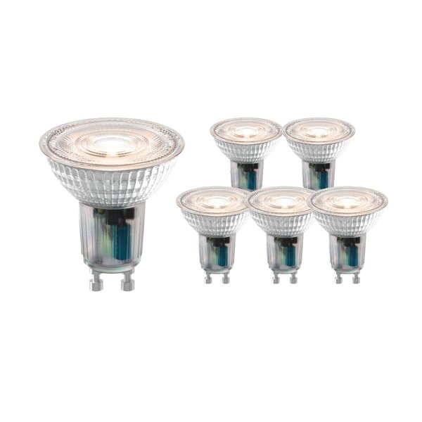 Lightexpert Smart CCT GU10 LED Spot Dimbaar - 5W - 6 Pack