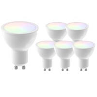 Calex Calex Smart RGB+CCT GU10 LED Spot Dimbaar - 5W - 6 pack