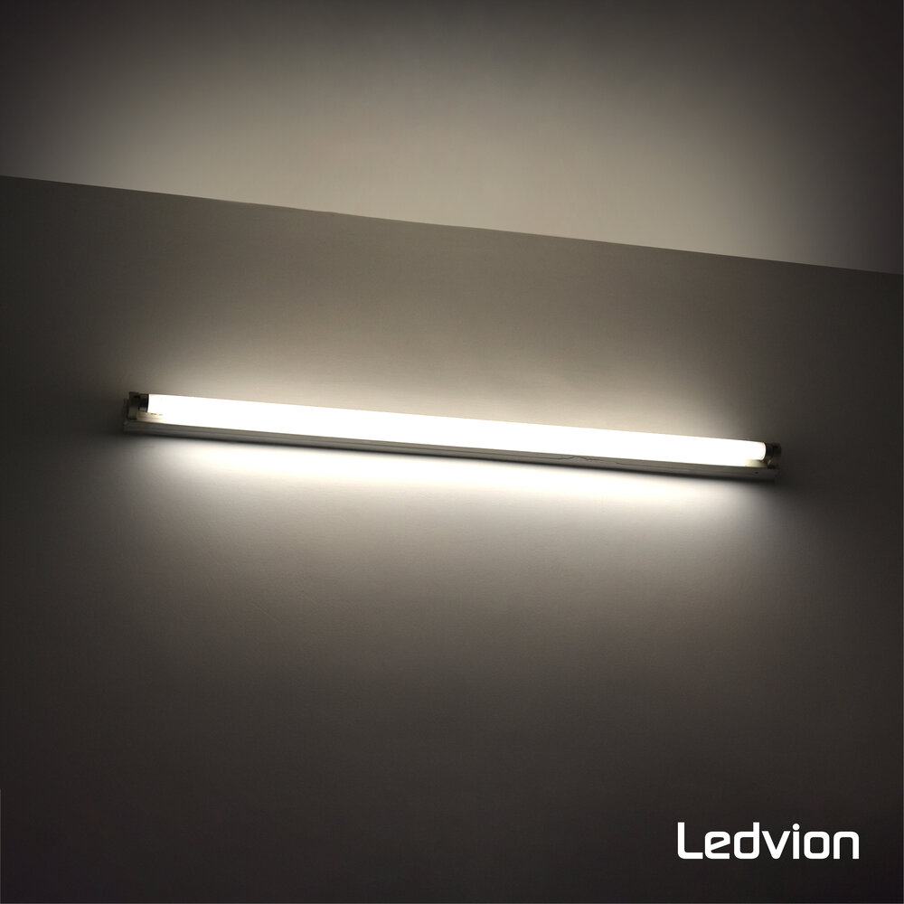 Ledvion LED TL Buis 120CM - 18W - 4000K - 185lm/W - Energie Label B - High Efficiency