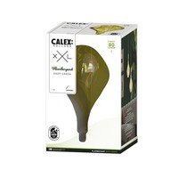 Calex Calex Organic Flamboyant Evo Deep Green Flex Filament - 220-240V - 80Lm - 5.5W - 1800K - E27 - Dimbaar