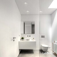 Ledvion Dimbare LED Inbouwspot RVS - IP65 - 5W - 2700K - 5 Jaar Garantie - Geschikt voor de Badkamer