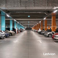 Ledvion LED Armatuur 60cm - Samsung LED - IP65 - 20W - 140 lm/W - 6500K -  Koppelbaar - 5 Jaar Garantie