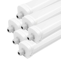 Ledvion 6x LED Armatuur 150cm - Samsung LED - IP65 - 48W - 140 lm/W - 4000K -  Koppelbaar - 5 Jaar Garantie