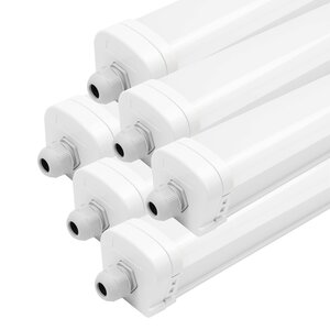 6x LED Armatuur 60cm - Samsung LED - IP65 - 20W - 140 lm/W - 4000K -  Koppelbaar - 5 Jaar Garantie