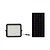 Solar LED Schijnwerper - 800 lumen - 6400K - IP65 - 6000mah