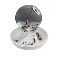 Lightexpert LED Plafondlamp nood met sensor - NESO - 13W - CCT - 1300 Lumen - IP54 - Wit - Ø32 cm