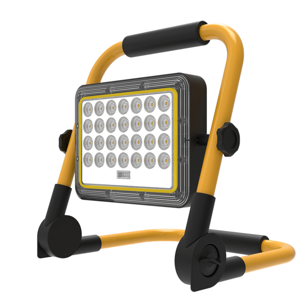 Lightexpert LED Bouwlamp Accu 6W - 83Lm/W - 500 Lumen - 6500K