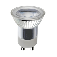 Lightexpert Dimbare GU10 LED Spot - 3W - 3000K - 300 Lumen - Transparant