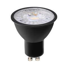 Dimbare GU10 LED Spot - 3W - 2700K - 240 Lumen - Zwart