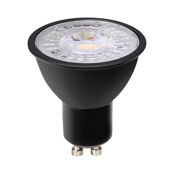 Lightexpert Dimbare GU10 LED Spot - 3W - 2700K - 240 Lumen - Zwart