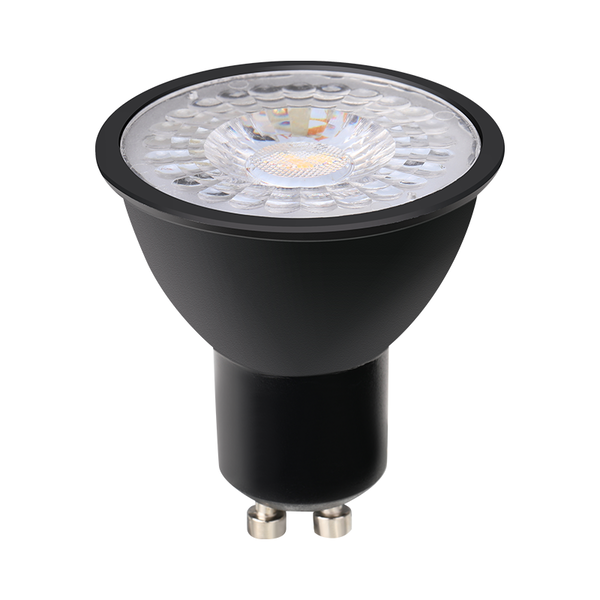 Lightexpert Dimbare GU10 LED Spot - 3W - 4000K - 240 Lumen - Zwart
