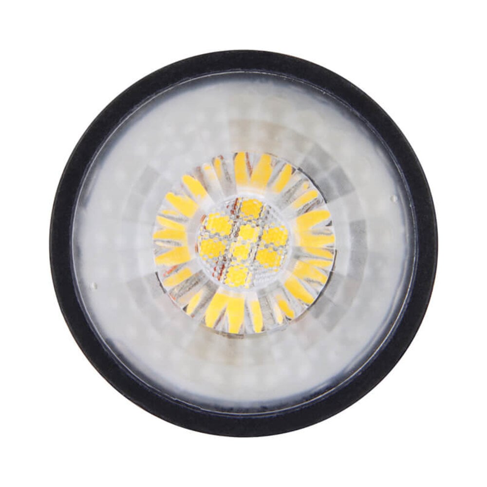 Lightexpert Dimbare GU10 LED Spot - 5W - 4000K - 400 Lumen - Zwart