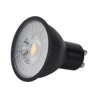 Lightexpert Dimbare GU10 LED Spot - 5W - 2700K - 400 Lumen - Zwart