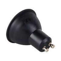 Lightexpert Dimbare GU10 LED Spot - 7W - 3000K - 560 Lumen - Zwart